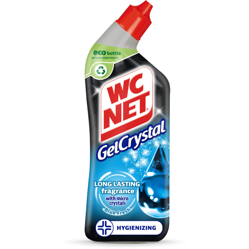 Een afbeelding van WC net Gel crystal blue fresh