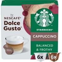 Een afbeelding van Starbucks Dolce gusto cappuccino capsules