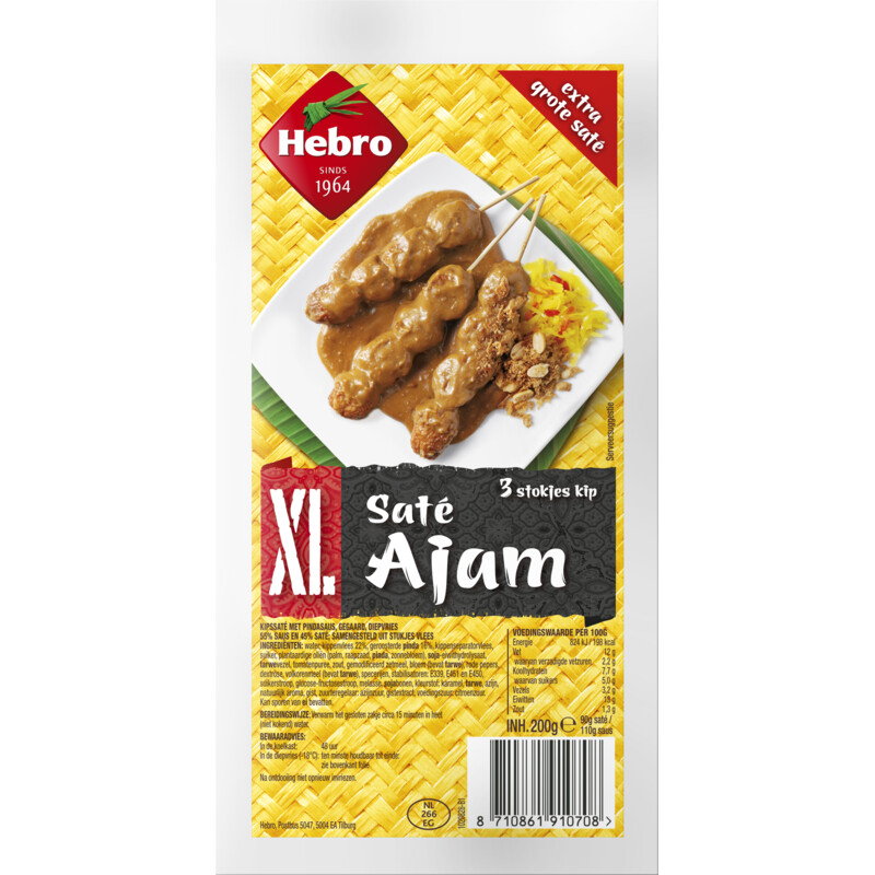 Een afbeelding van Hebro Sate ajam XL