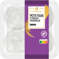 Een afbeelding van AH Excellent Petit four citroen meringue
