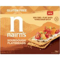 Een afbeelding van Nairn's Sourdough flatbreads gluten free