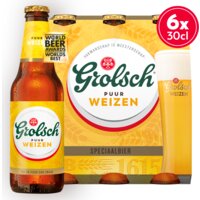 Een afbeelding van Grolsch Puur weizen speciaalbier 6-pack
