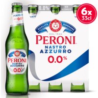 Een afbeelding van Peroni Nastro azzurro Italiana 0.0% 6-pack