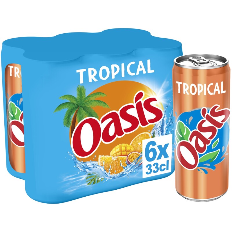 Oasis Tropical 6-pack bestellen | Albert Heijn
