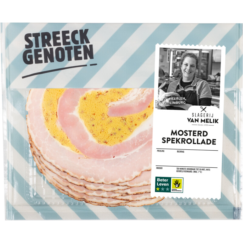 Een afbeelding van Streeckgenoten Mosterd spekrollade
