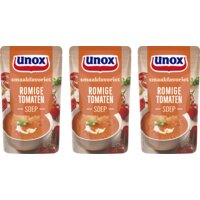 Een afbeelding van Unox Romige tomatencrèmesoep 3-pack