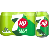 7up Zero lemon lime 6-pack