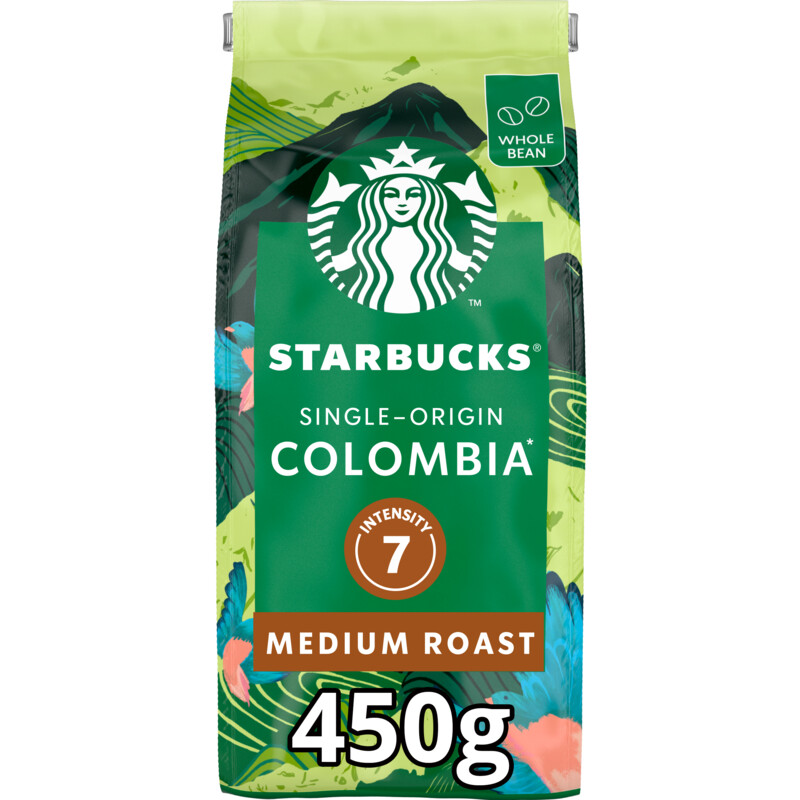 Een afbeelding van Starbucks Single-origin Colombia koffiebonen