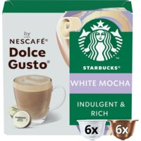 Een afbeelding van Starbucks Dolce gusto white mocha