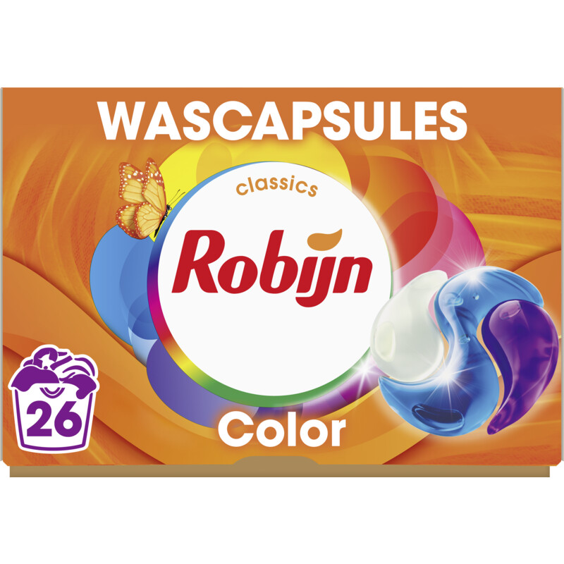 Een afbeelding van Robijn Wascapsules color