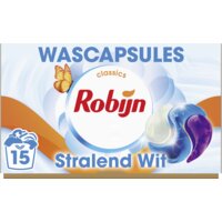 Een afbeelding van Robijn 3-in-1 Wascapsules stralend wit