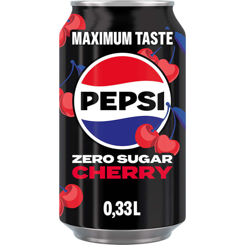 Een afbeelding van Pepsi Zero sugar cherry