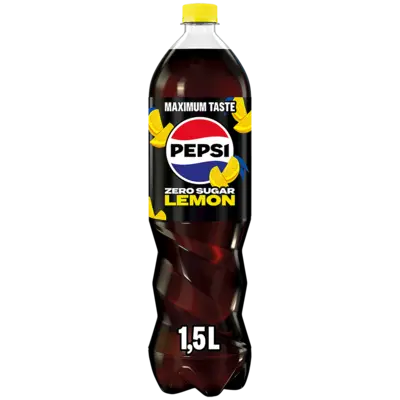 Pepsi Zero sugar cola lemon