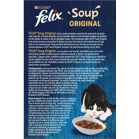 Een afbeelding van Felix Soup original met rund kip lam