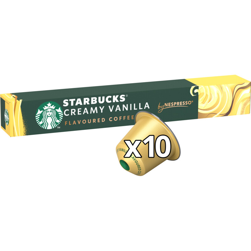 Een afbeelding van Starbucks Nespresso creamy vanilla capsules