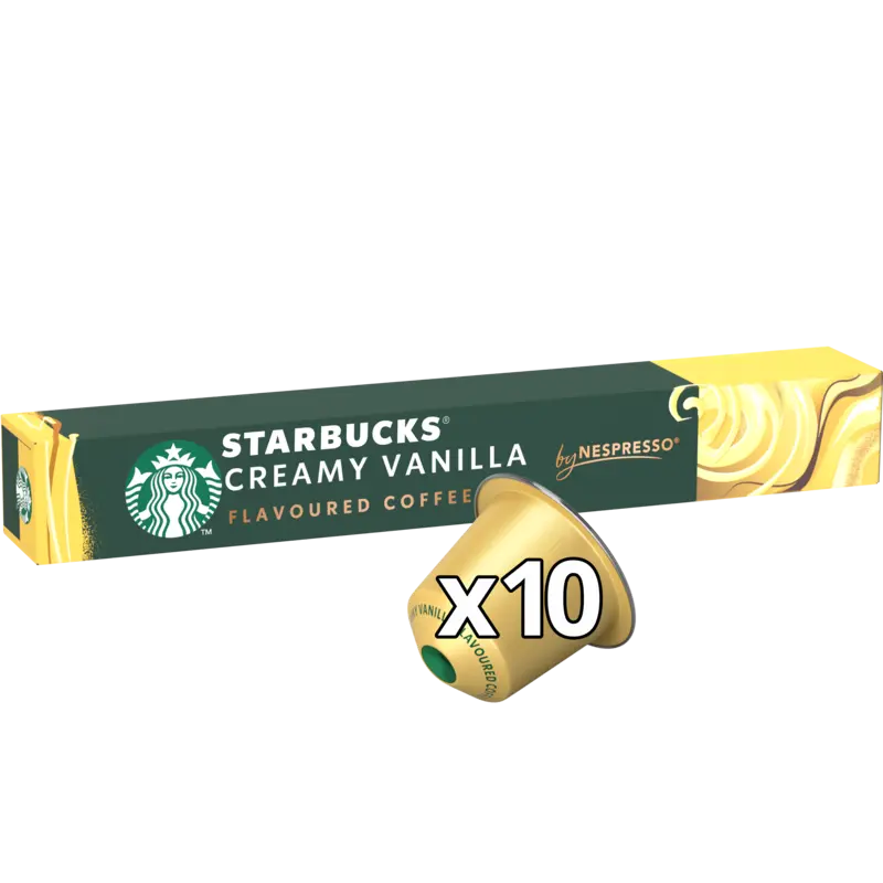 Starbucks Nespresso creamy vanilla capsules