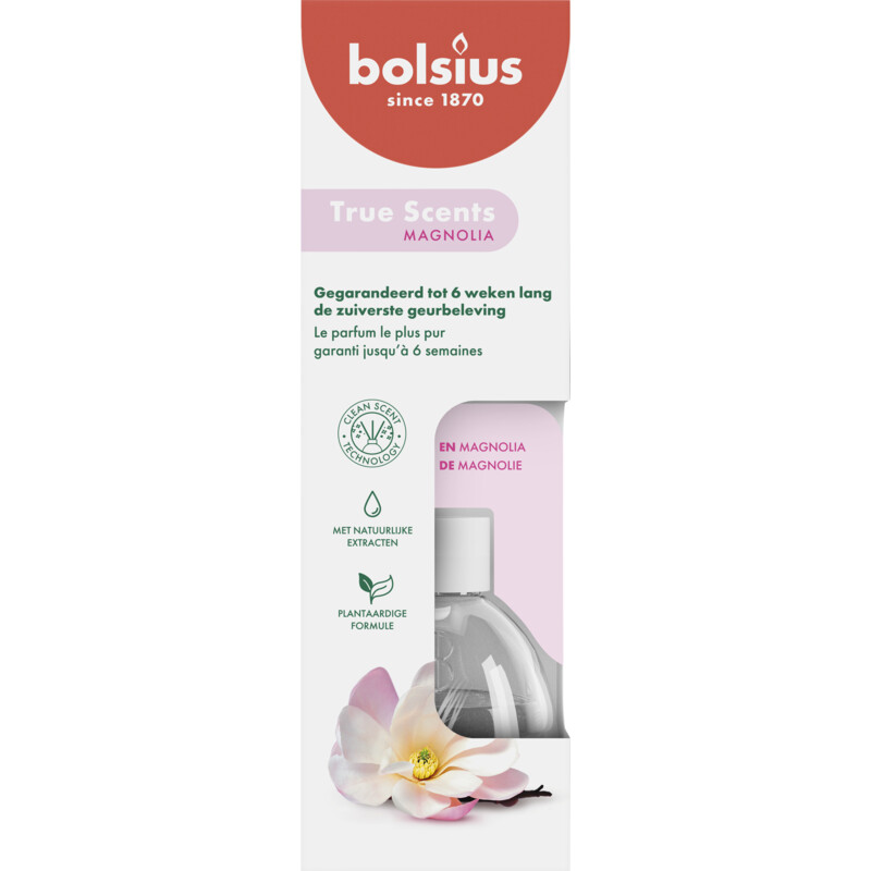 Een afbeelding van Bolsius Geurverspreider true scents magnolia