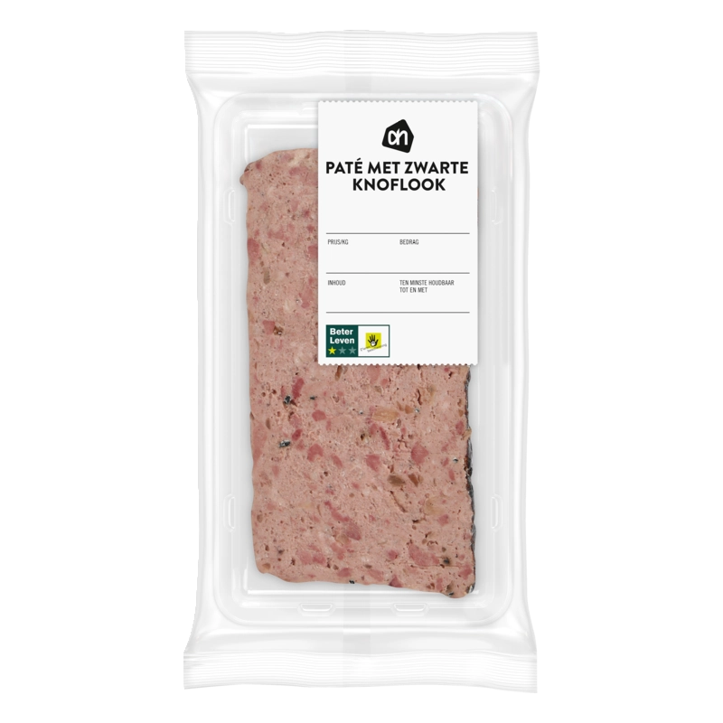 Paté met zwarte knoflook