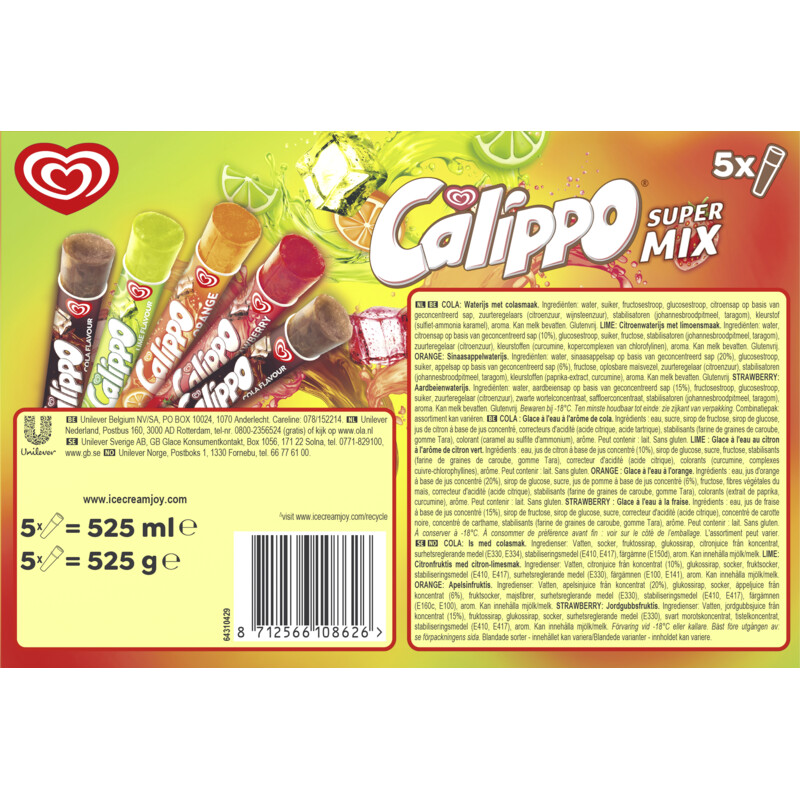 Een afbeelding van Ola Calippo supermix