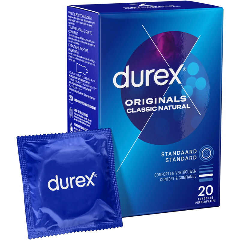 Een afbeelding van Durex Condooms classic natural