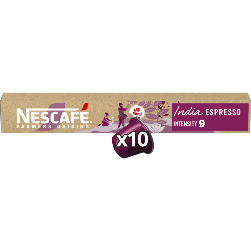 Een afbeelding van Nescafé Farmers origins India capsules
