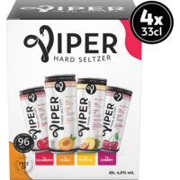 Een afbeelding van Viper Hard seltzer variety 4-pack
