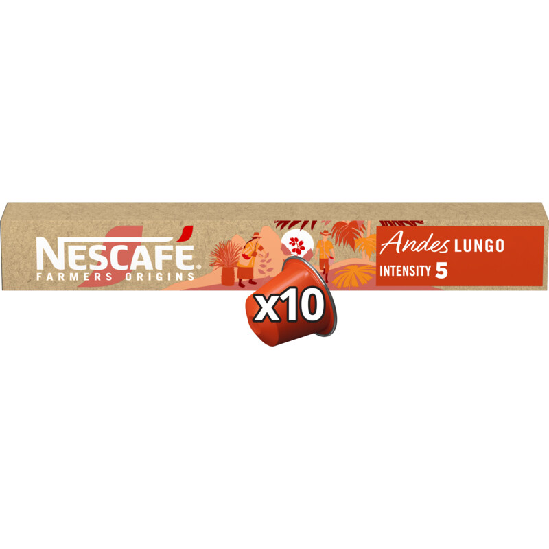 Een afbeelding van Nescafé Farmers origins Andes capsules