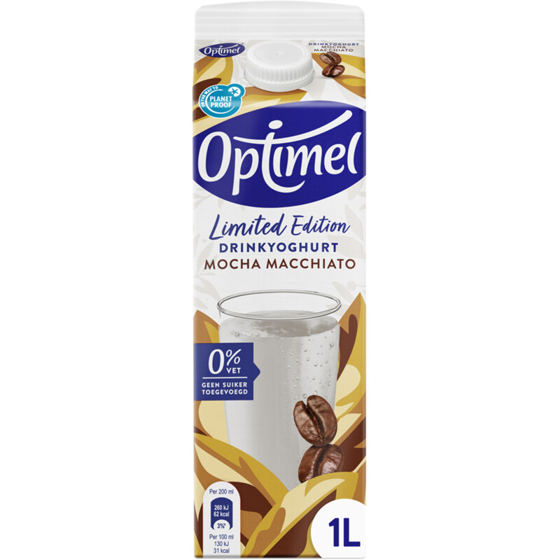 Een afbeelding van Optimel Drinkyoghurt limited edition