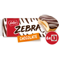 Een afbeelding van Lotus Zebra chocolate bel