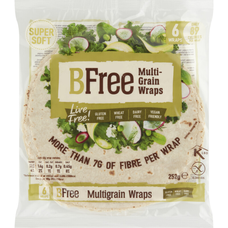BFree Meergranen wraps glutenvrij bestellen | Albert Heijn