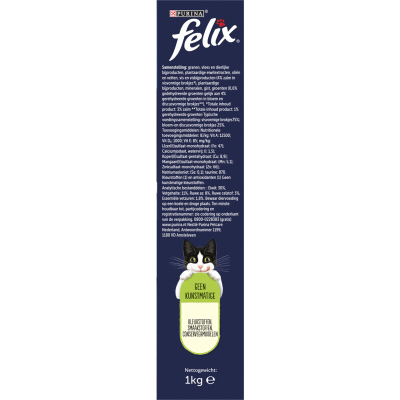 Een afbeelding van Felix Sensations seaside met zalm & groenten