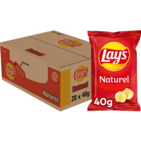 Een afbeelding van Lay's Naturel 20-pack