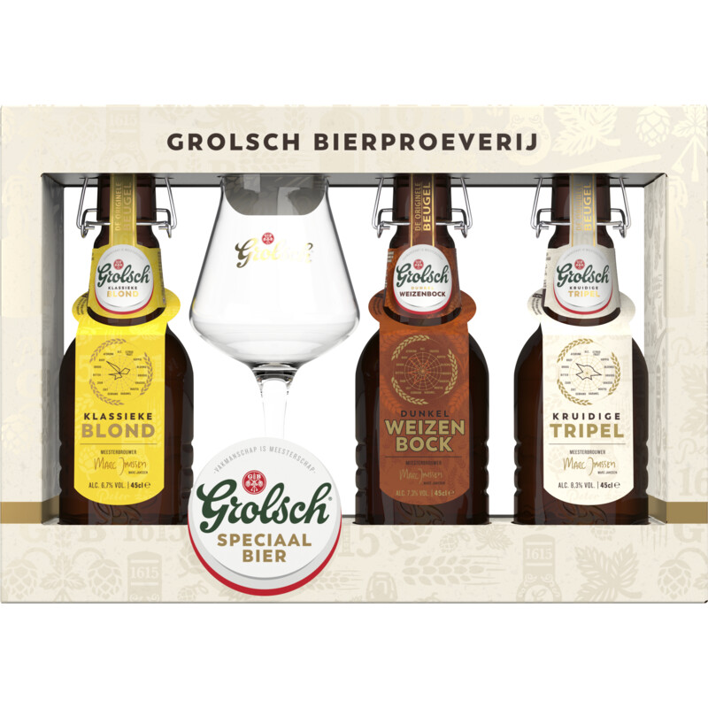 Een afbeelding van Grolsch Geschenkverpakking