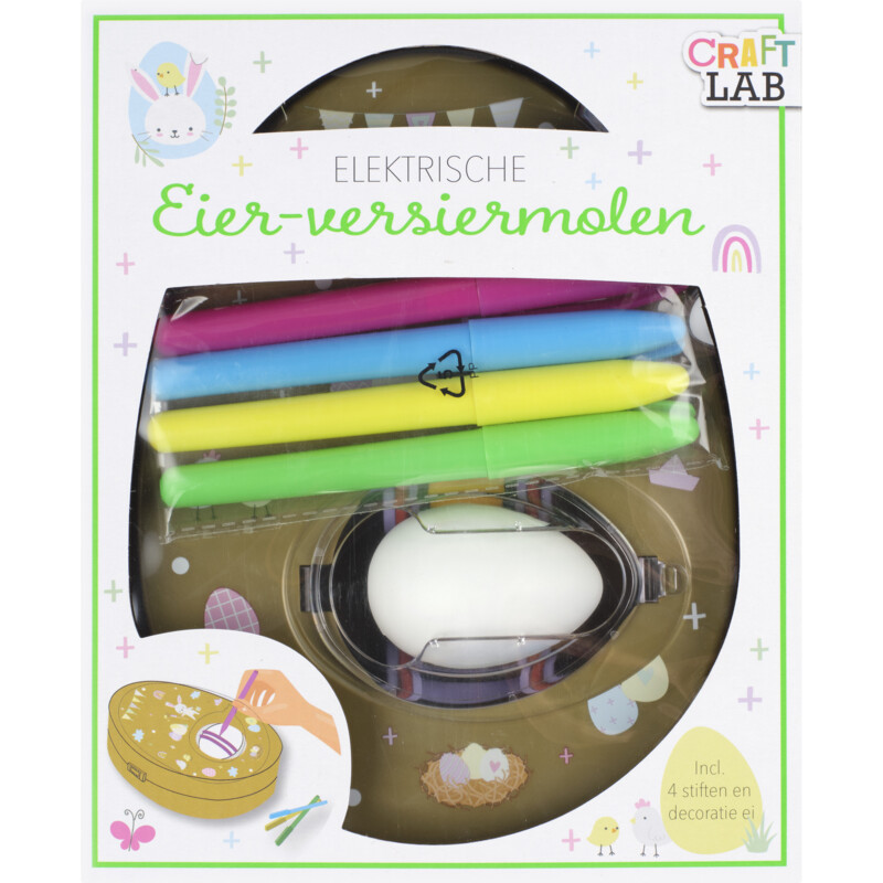 Een afbeelding van Craft Lab Electrische eierverfmolen