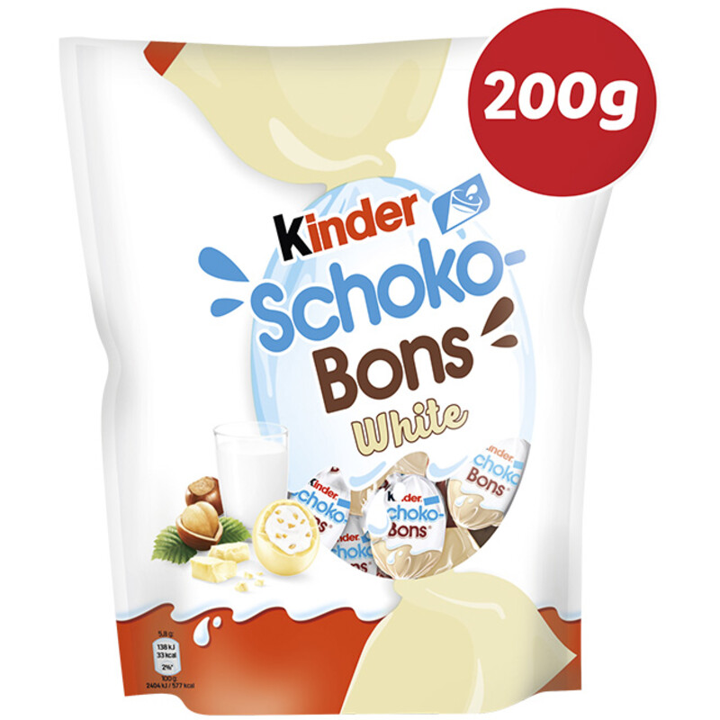 Kinder Schokobons white