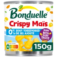 Bonduelle Crispy mais 0% zout toegevoegd