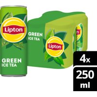 Een afbeelding van Lipton Ice tea green 4-pack