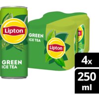 Een afbeelding van Lipton Ice tea green 4-pack