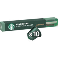 Een afbeelding van Starbucks Nespresso pike place lungo capsules