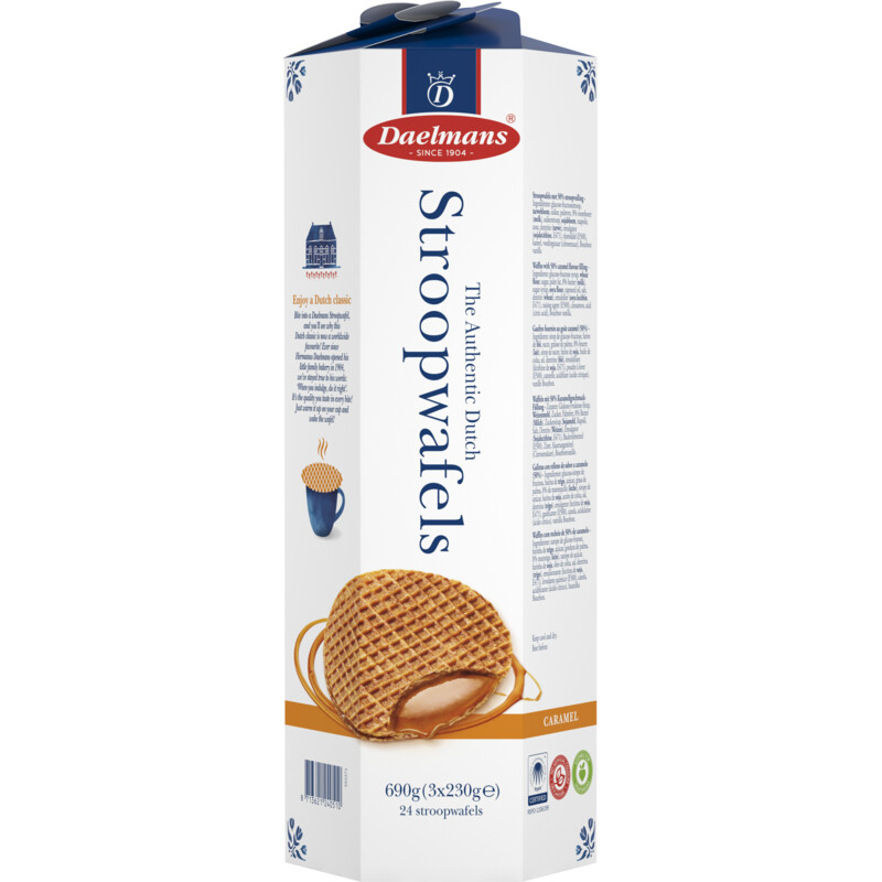 Een afbeelding van Daelmans Caramel wafers