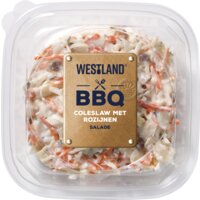 Een afbeelding van Westland BBQ coleslaw met rozijnen salade