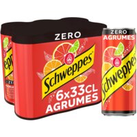 Een afbeelding van Schweppes Agrumes zero 6-pack