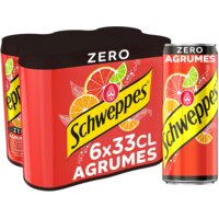 Een afbeelding van Schweppes Agrumes zero 6-pack