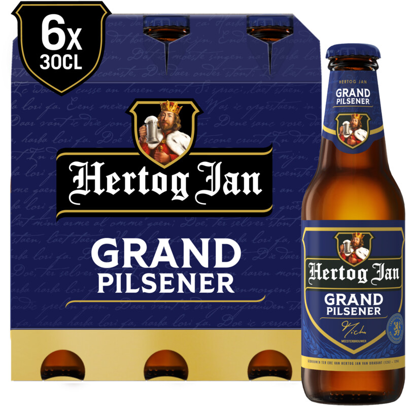 Een afbeelding van Hertog Jan Grand pilsener 6-pack