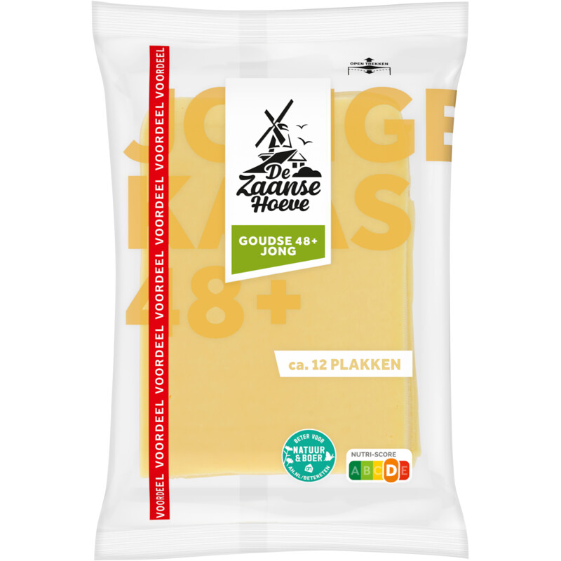 Een afbeelding van De Zaanse Hoeve Goudse jong 48+ plakken voordeel