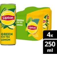 Een afbeelding van Lipton Ice tea green lemon 4-pack