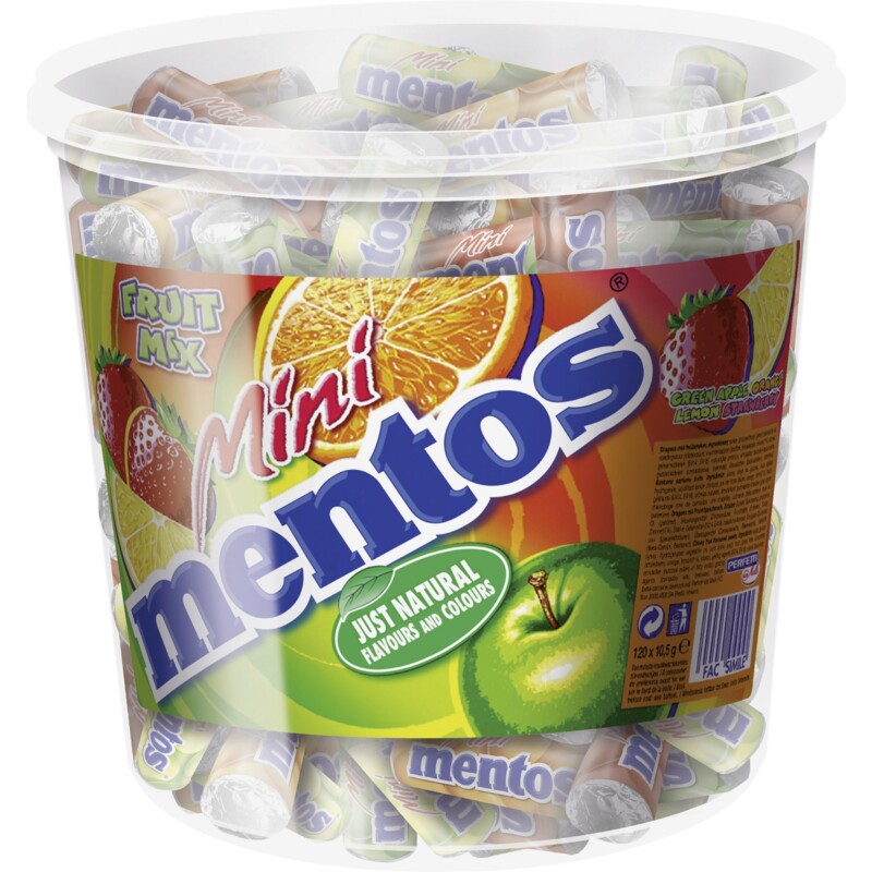 Een afbeelding van Mentos Mini fruitmix