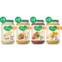 Een afbeelding van Olvarit 6+ mnd variatiemenu fruit