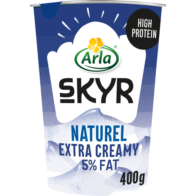Een afbeelding van Arla Skyr naturel extra creamy 5% fat