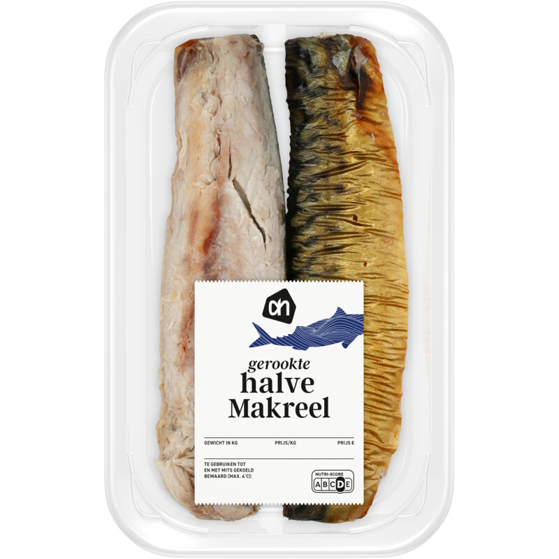 Een afbeelding van AH Halve gerookte makreel